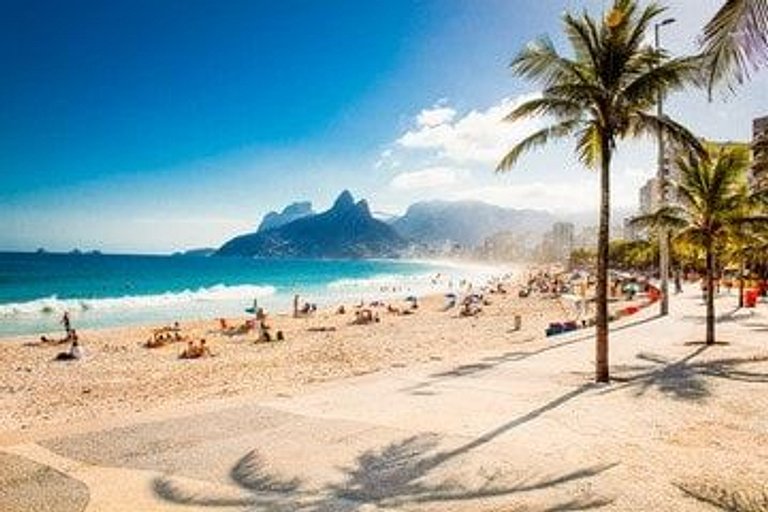 Copacabana: Pet-Friendly, Playa, 3 huéspedes