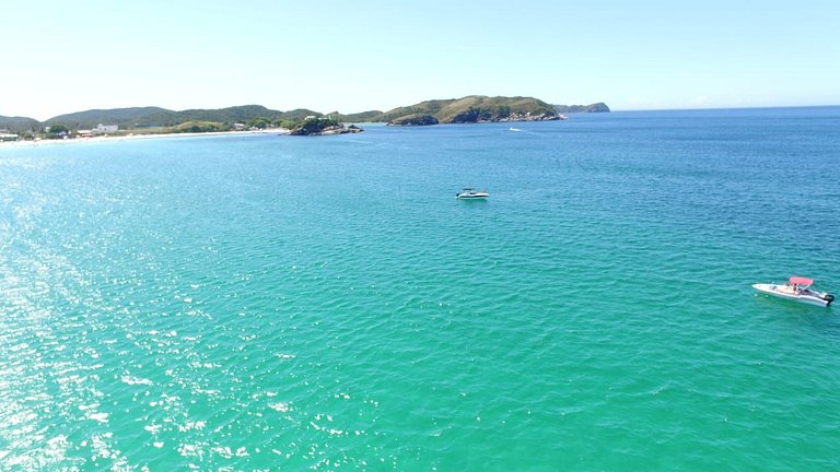 Cabo Frio: ampla e confortável para até 8 pessoas!