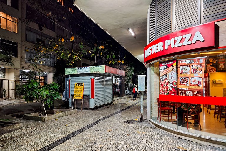 Sunrise Flamengo - 4 Hóspedes, Metrô e Privativo!
