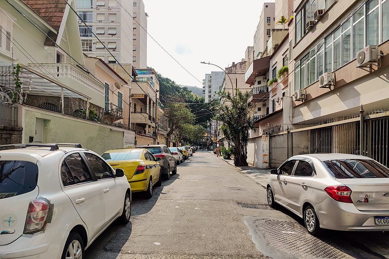 Lar Copacabana- 5 Hóspedes, Privativo e Praia