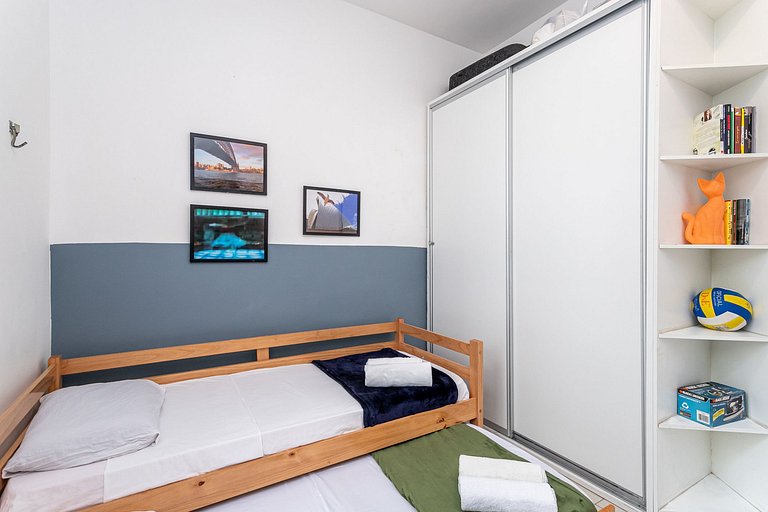 Home Copacabana - 5 Guests, Comfort and Beach