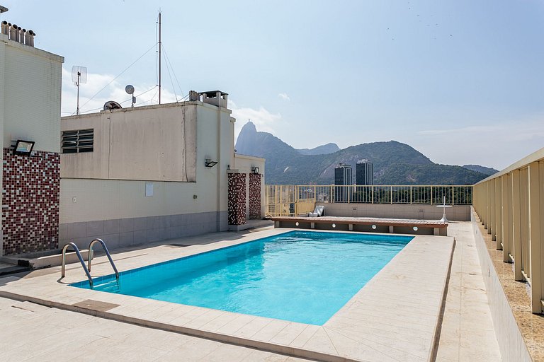 Apt. Temporada na Urca, Piscina e Garagem