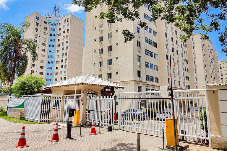 Barra: Riocentro y piscina | 4 huéspedes