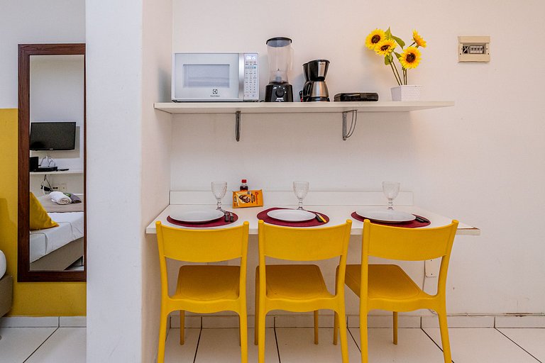 Copacabana Comfort - 3 Guests, Beach and Subway