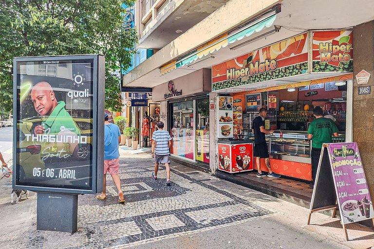 Copacabana: Pet-Friendly, Perto do Metrô