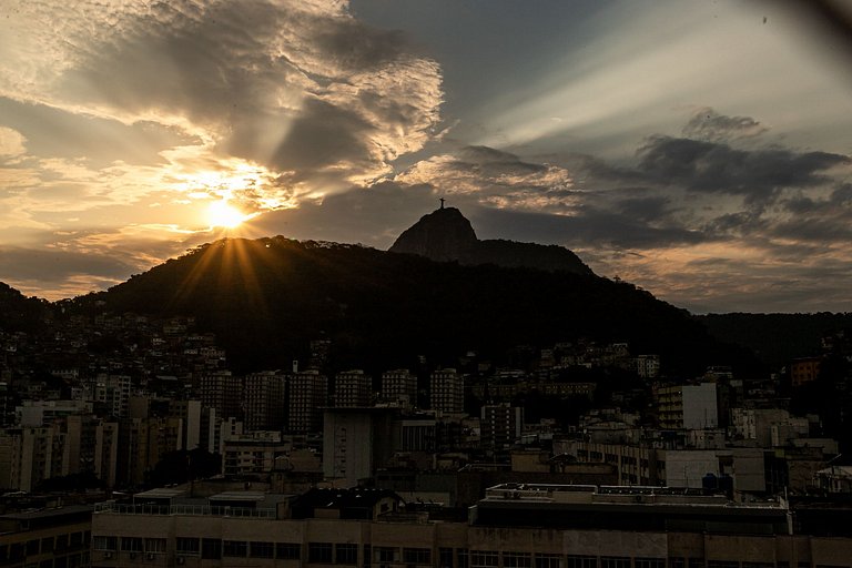 Copacabana con Vista del Cristo y Conforto | 4 Huespedes