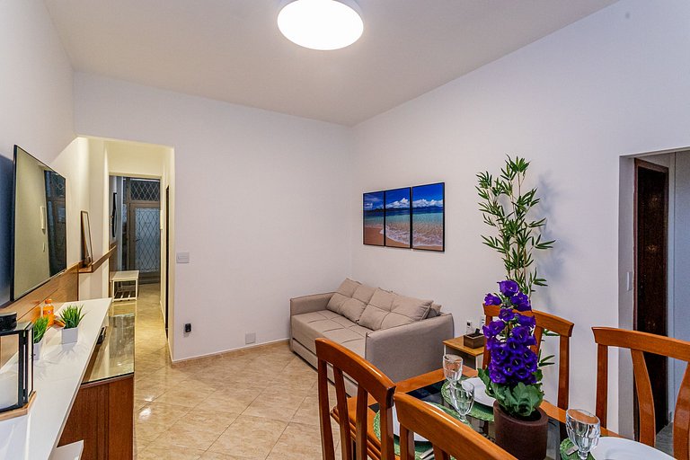 Apt de Luxo em Copacabana - Aconchego & Praia