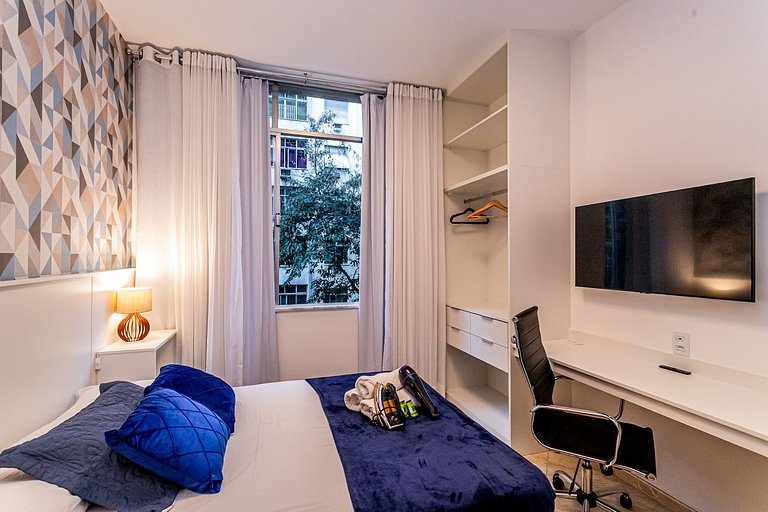 Apt de Luxo em Copacabana - Aconchego & Praia