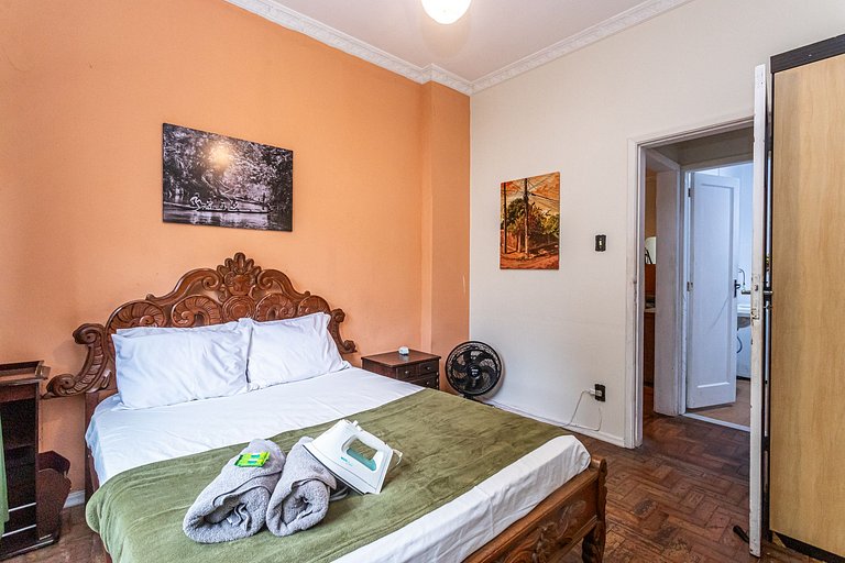 Copacabana Comfort - 4 Hospedes, Praia e Lazer
