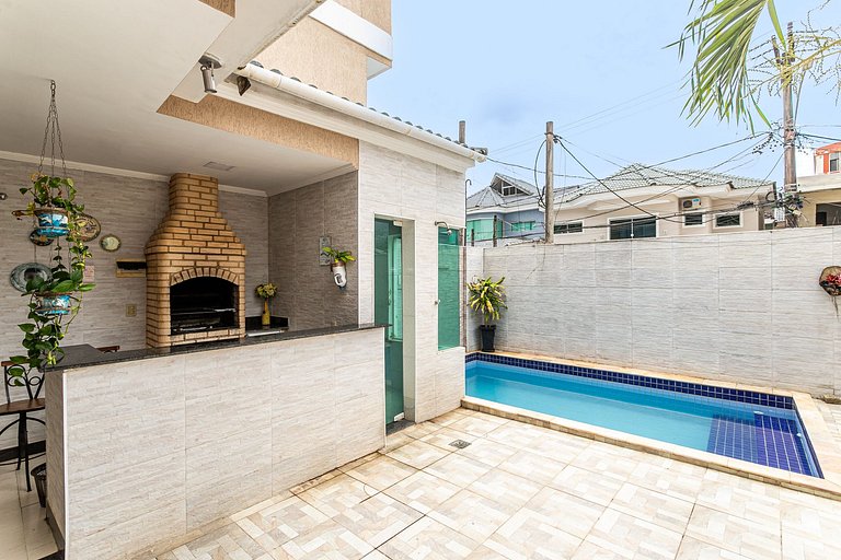 Recreio Luxo - 7 Hospedes, Família e Piscina