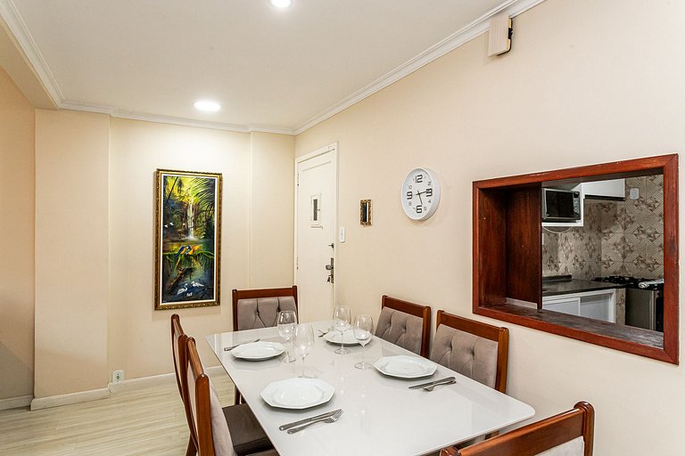 Copa Max - 4 Hospedes Garagem e conforto