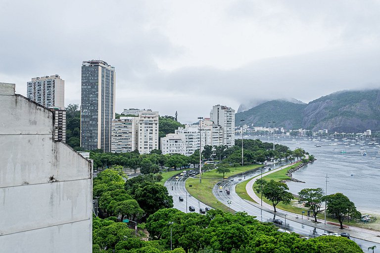 Urca: Praia, conforto e luxo para 4 hóspedes