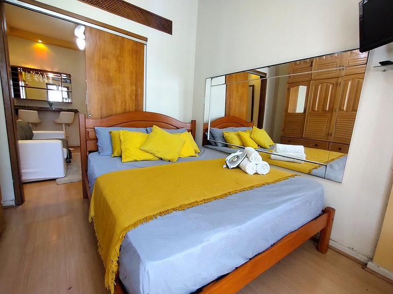 Copacabana Lux - 4 Guests, comfort and beach