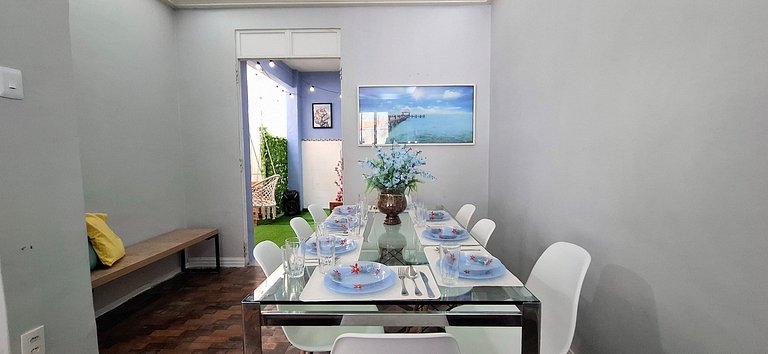 Ipanema House - 6 guests, beach + 1 Ticket