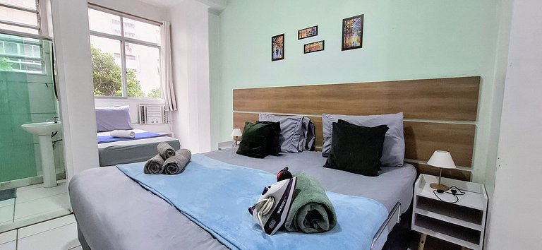 Copacabana Trio - 3 guests, beach and comfort!