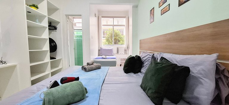 Copacabana Trio - 3 guests, beach and comfort!