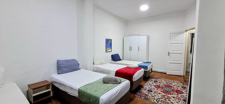 Gran Ipanema: 10 Hospedes, praia e conforto