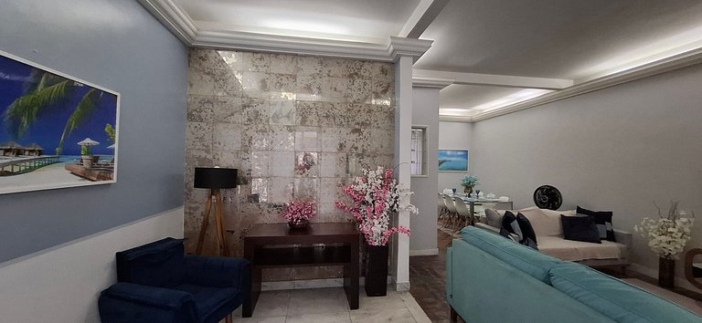 Gran Ipanema: 10 Hospedes, praia e conforto