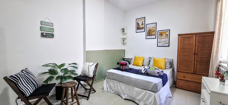 Private Copacabana - 4 people beach and comfort