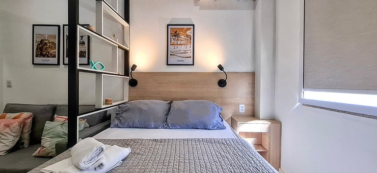 Modern apartment in Copacabana, beach, 4 guests