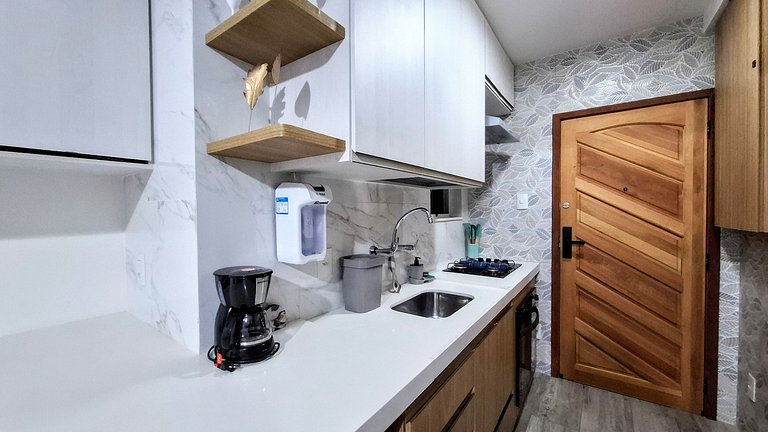 Copacabana: Vista del Cristo y Conforto para 3