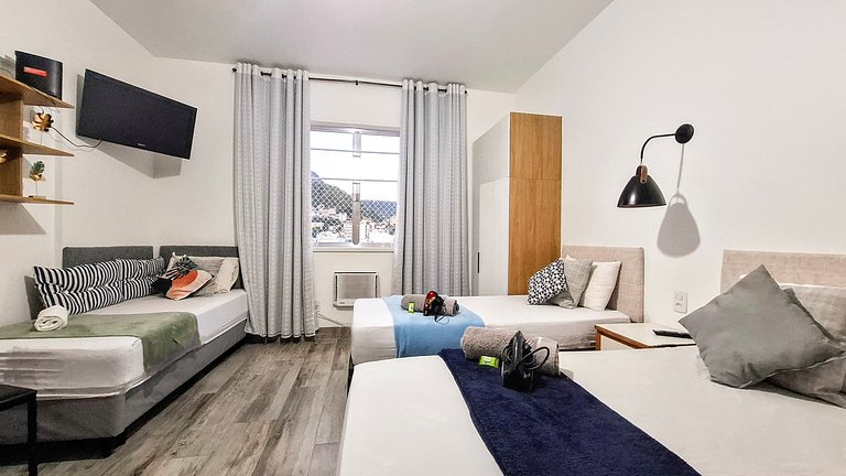 Copacabana: Redeemer View and Comfort for 3