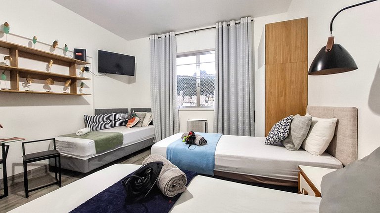 Copacabana: Redeemer View and Comfort for 3