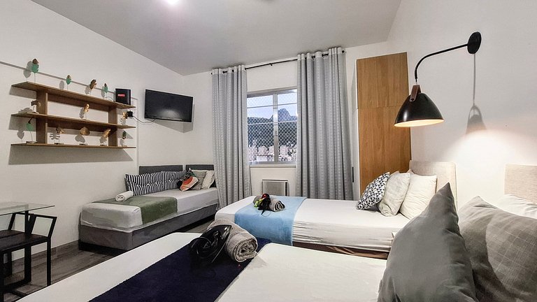 Copacabana: Redeemer View and Comfort for 3