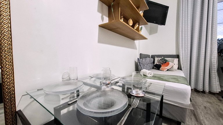 Copacabana: Vista del Cristo y Conforto para 3