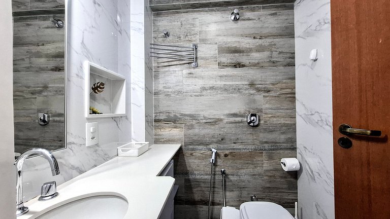 Copacabana: Vista do Cristo e Conforto para 3