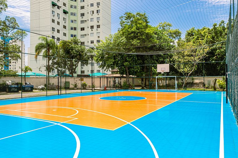 Riocentro Max: 4 hóspedes, Piscina e Conforto