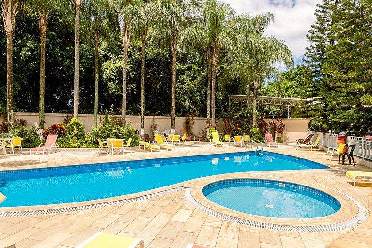 Riocentro Max: 4 guest, pool and comfort