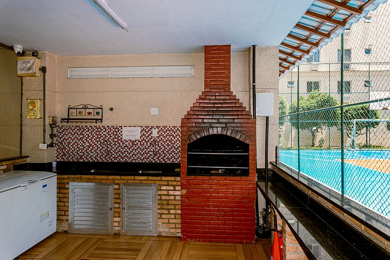 Riocentro Max: 4 hóspedes, Piscina e Conforto