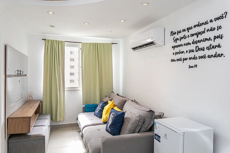Riocentro Max: 4 guest, pool and comfort