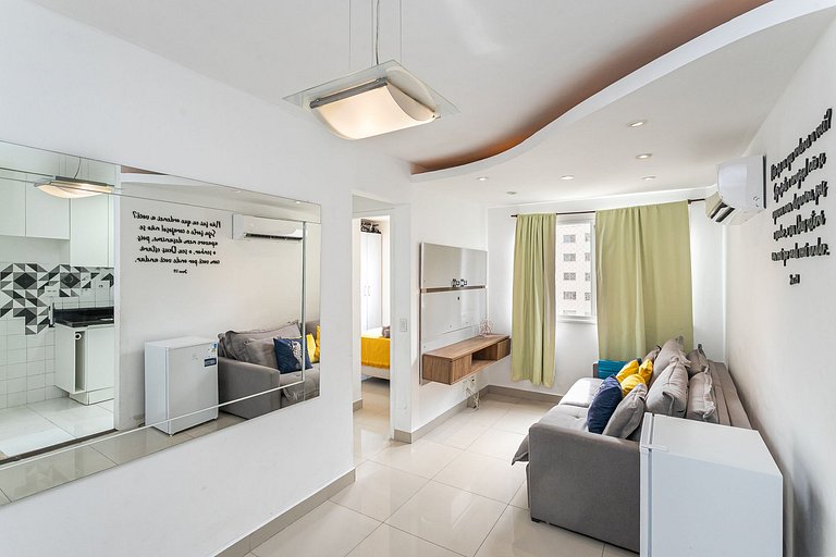 Riocentro Max: 4 guest, pool and comfort