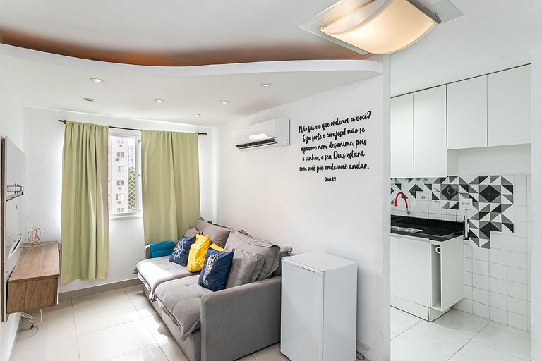Riocentro Max: 4 guest, pool and comfort