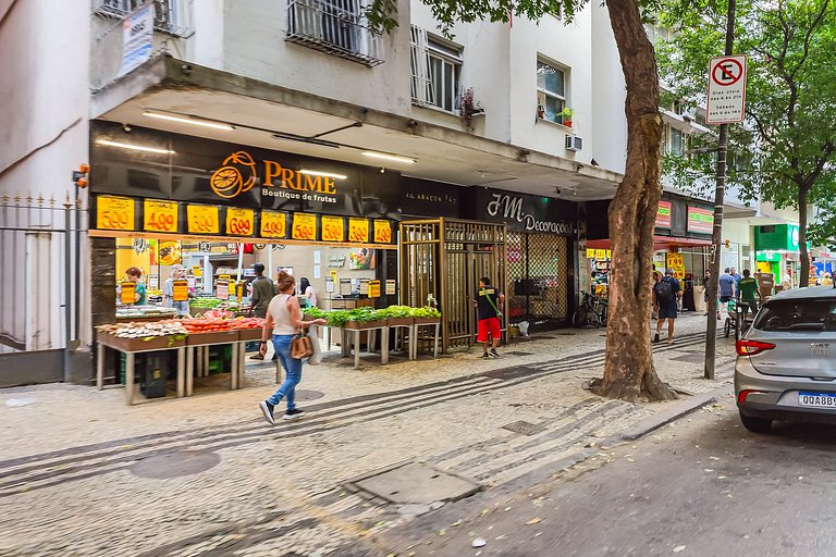 Copacabana: Praia e Conforto | 4 hóspedes