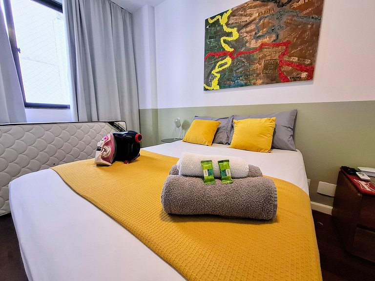 Ipanema Max - 6 Guests, comfort and beach