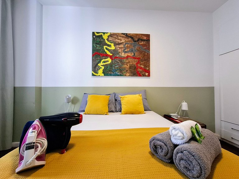Ipanema Max - 6 Guests, comfort and beach