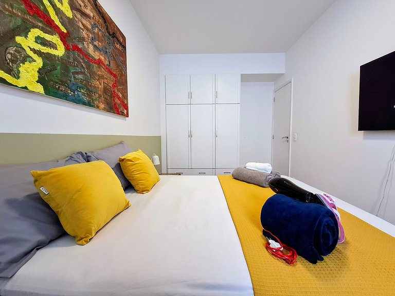 Ipanema Max - 6 Guests, comfort and beach