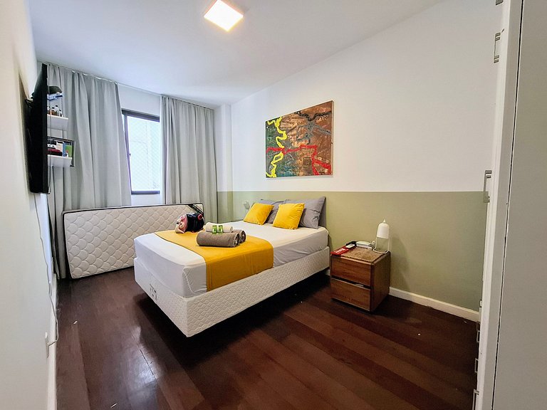 Ipanema Max - 6 Guests, comfort and beach