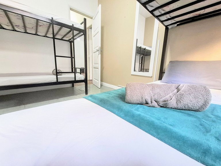 Ipanema: Vila Charmosa, Quarto para 3 Pessoas