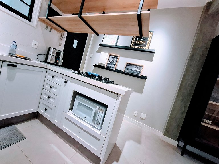 Design, Aconchego e 4 hospedes no Leblon