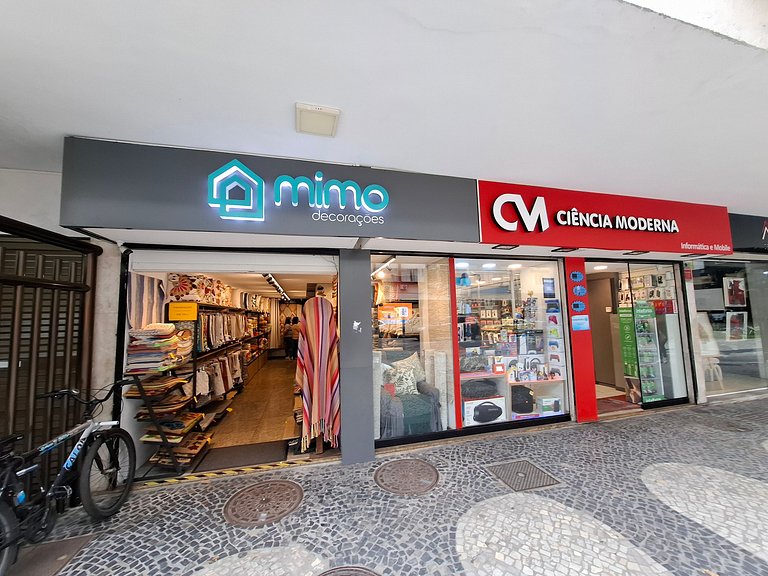 Design, Aconchego e 4 hospedes no Leblon