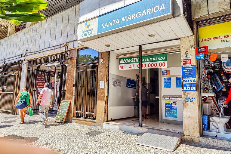 Copacabana: Vista da floresta e conforto para 4