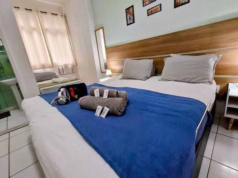 Copacabana Must - 3 guests, beach and comfort!