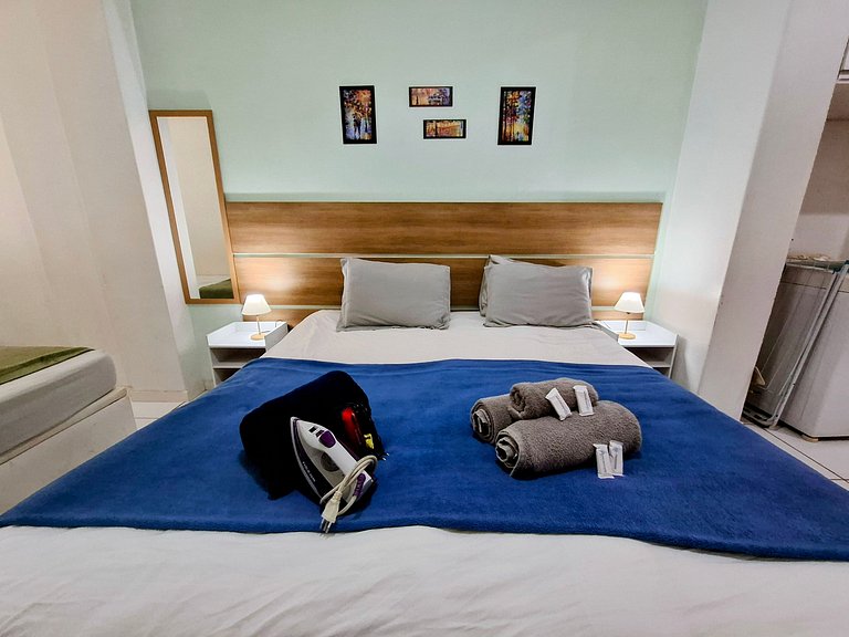 Copacabana Must - 3 guests, beach and comfort!