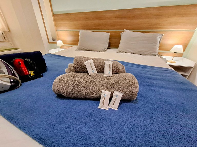 Copacabana Must - 3 guests, beach and comfort!