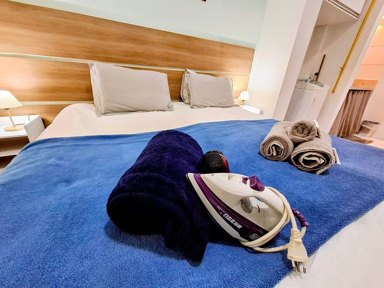 Copacabana Must - 3 guests, beach and comfort!