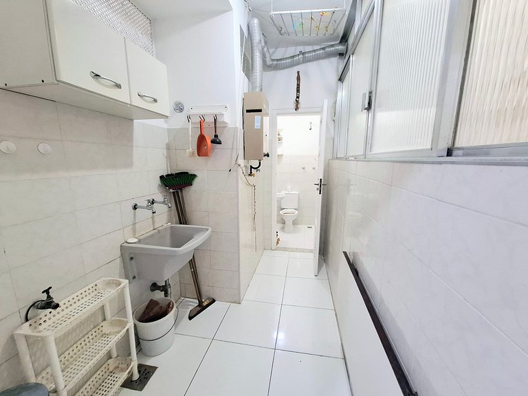 Copacabana: Conforto, Praia e Tranquilidade para 5